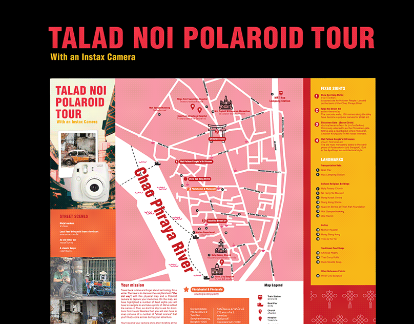 Talad-Noi-Polaroid-Tour-Map-Design